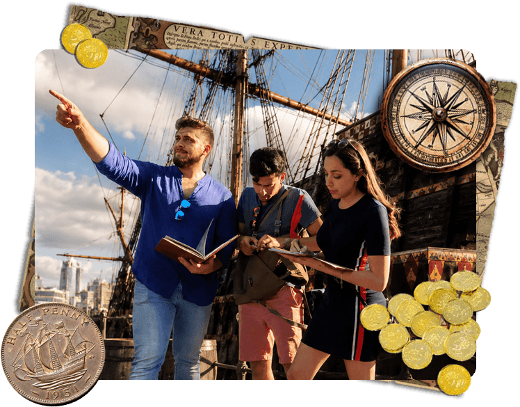 London Treasure Hunt, London Pirate Game